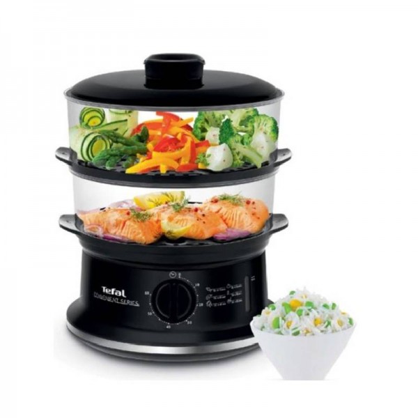 Cuiseur Vapeur TEFAL Steam Cooker - Noir (VC140131) prix tunisie Cuiseur Vapeur TEFAL Steam Cooker - Noir (VC140131) prix tunisie