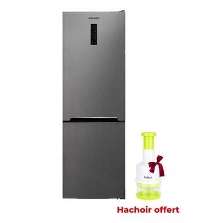 Réfrigérateur Combiné NEWSTAR CBD400XA 400 Litres NoFrost - Inox