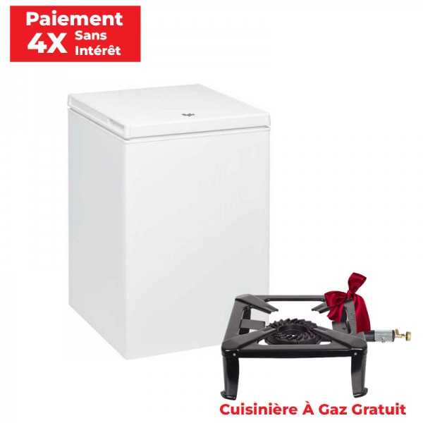 Congélateur WHIRLPOOL 200L 6TH Sense Blanc - WH 1410 A+E Congélateur WHIRLPOOL 200L 6TH Sense Blanc - WH 1410 A+E