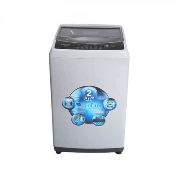 Machine à Laver Top BIOLUX 10Kg - Silver Machine à Laver Top BIOLUX 10Kg - Silver