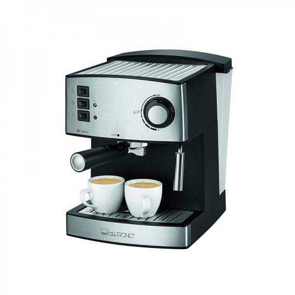 Machine à Café Expresso CLATRONIC 15 bars 850W - Argent prix tunisie Machine à Café Expresso CLATRONIC 15 bars 850W - Argent prix tunisie