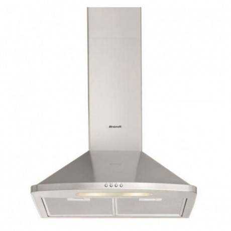 Hotte Pyramidale BRANDT AD1046X 60cm - Inox prix tunisie