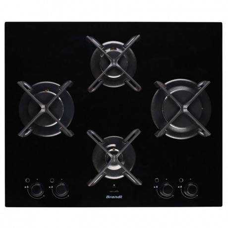 Plaque de Cuisson BRANDT BPE6414B 4 Feux 60 cm - Noir