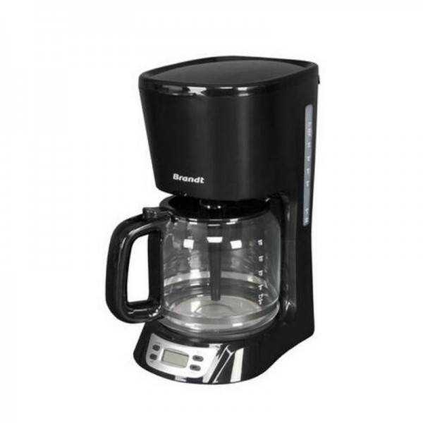 Cafetière à Filtre Brandt 18 tasses 1000 Watt 1,8L CAF1318E Noir