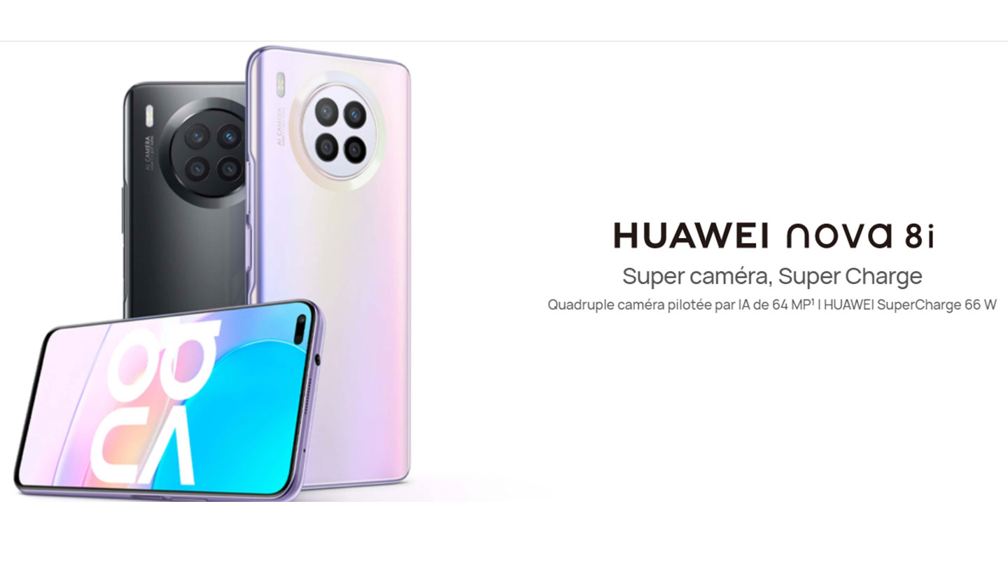 Huawei Nova 8i prix tunisie