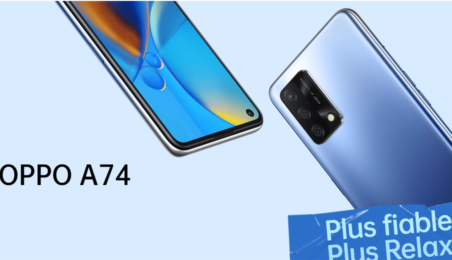 Smartphone Oppo A74 Bleu prix tunisie