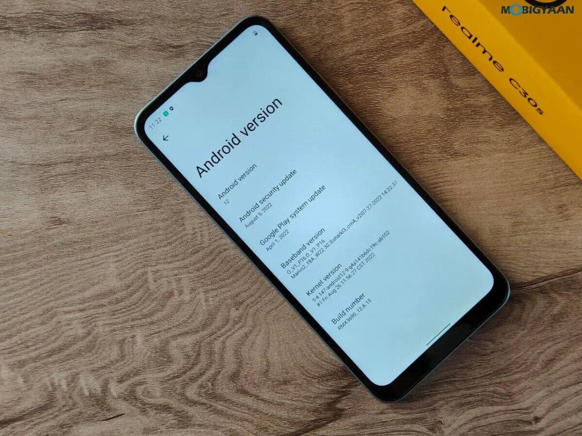 Realme C30s prix tunisie